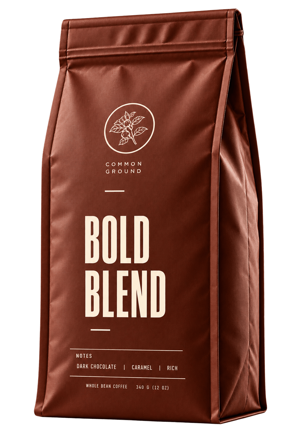Bold Blend coffee bag